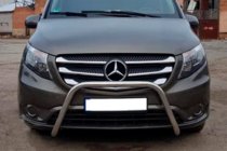 Mercedes Vito/V-class W447 2014– Nerezový přední ochranný rám (kengur) WT006 fotografie 4