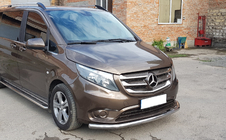 Mercedes Vito/V-class W447 2014– Přední ochranný rám ST008 (nerez) fotografie 3