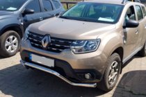 Renault Duster 2018–2024 Přední ochranný rám WT008 (nerez) fotografie 7