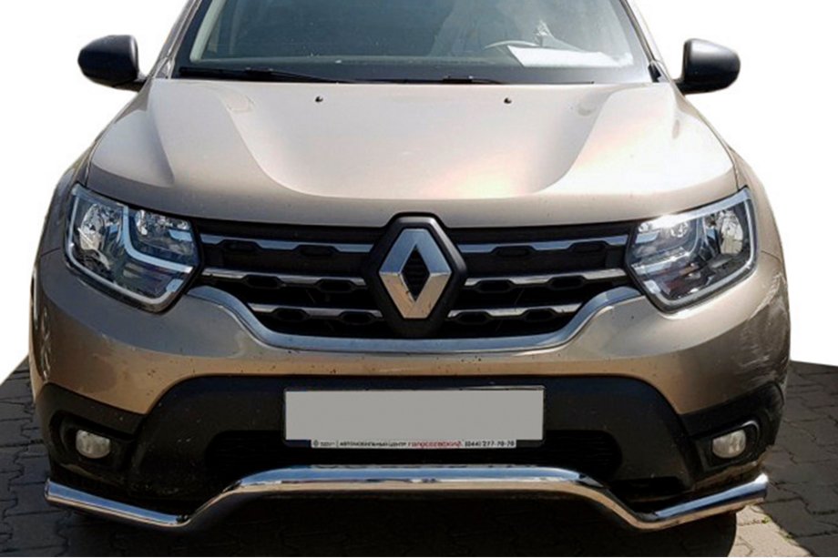 Renault Duster 2018–2024 Přední ochranný rám WT008 (nerez) Image