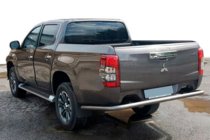 Fiat Fullback 2016– Zadní ochranný rám AK005 (nerez) fotografie 1