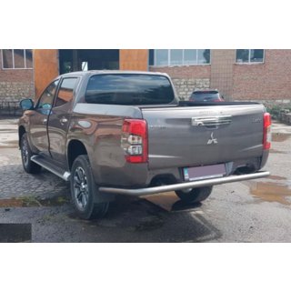 Zadní ochranný rám AK005 (nerez) Mitsubishi L200 2015–2024 fotografie 2