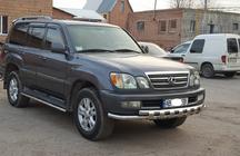 Lexus LX470 1998–2007 Přední ochranný rám ST015 (nerez) fotografie 3