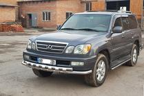 Lexus LX470 1998–2007 Přední ochranný rám ST015 (nerez) fotografie 2