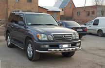Lexus LX470 1998–2007 Přední ochranný rám ST015 (nerez) fotografie 5