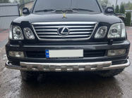 Lexus LX470 1998–2007 Přední ochranný rám ST015 (nerez) fotografie 8