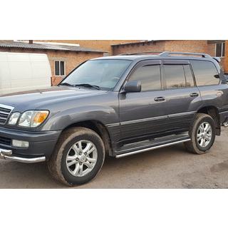 Ochranné boční prahy (2 ks, nerez) Lexus LX470 1998–2007 fotografie 2