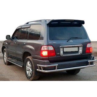 Zadní ochranný rám AK009-15 (nerez) Lexus LX470 1998–2007 fotografie 1