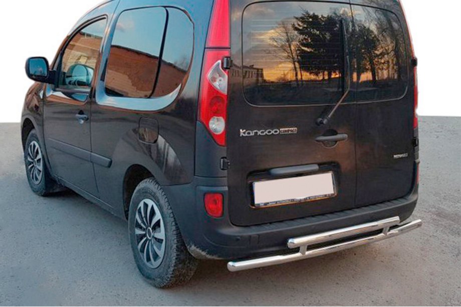 Renault Kangoo 2008–2020 Zadní ochranný rám AK002-2 (nerez) Image