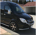 Mercedes Sprinter W906 2006–2018 Nerezový přední ochranný rám OM3-2 (2013+) Horní fotografie 5