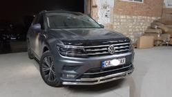Volkswagen Tiguan 2016–2023 Přední ochranný rám ST016 (nerez) fotografie 2