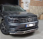 Volkswagen Tiguan 2016–2023 Přední ochranný rám ST016 (nerez) fotografie 3