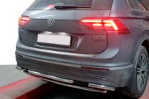 Volkswagen Tiguan 2016–2023 Zadní ochranný oblouk AK001-2 (nerez) fotografie 1