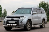 Mitsubishi Pajero Wagon IV 2006–2021 Přední ochranný rám ST015-13 (nerez) fotografie 4