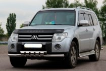 Mitsubishi Pajero Wagon IV 2006–2021 Přední ochranný rám ST015-13 (nerez) fotografie 3
