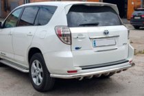 Toyota Rav 4 2006–2013 Zadní ochranný rám AK005-15 (pouze pro EV, 2 ks, nerez) fotografie 3