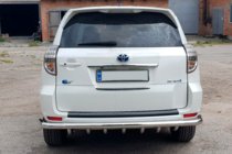 Toyota Rav 4 2006–2013 Zadní ochranný rám AK005-15 (pouze pro EV, 2 ks, nerez) fotografie 4