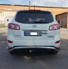Hyundai Santa Fe 2 2006–2012 Zadní ochranný oblouk AK007-1 (nerez) fotografie 3