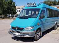 Mercedes Sprinter W901/902/903/904/905 1995–2006 Přední ochranný rám ST015-2 (nerez) fotografie 4