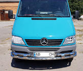 Mercedes Sprinter W901/902/903/904/905 1995–2006 Přední ochranný rám ST015-2 (nerez) fotografie 5