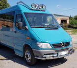Mercedes Sprinter W901/902/903/904/905 1995–2006 Přední ochranný rám ST015-2 (nerez) fotografie 6