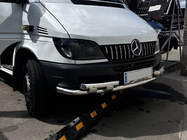 Mercedes Sprinter W901/902/903/904/905 1995–2006 Přední ochranný rám ST015-2 (nerez) fotografie 9