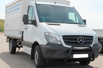 Mercedes Sprinter W906 2006–2018 Přední ochranný rám (bullbar) WT003 (černý) fotografie 3