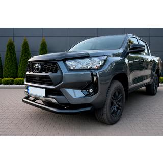 Přední ochranný rám Texas pro 2020+ (76 mm, černý) Toyota Hilux 2015– fotografie 1
