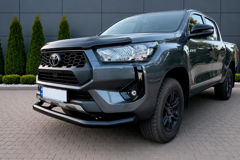 Toyota Hilux 2015– Přední ochranný rám Texas pro 2020+ (76 mm, černý) Image
