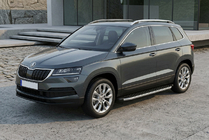 Skoda Karoq 2018– Boční prahy BlackLine (2 ks, hliník) fotografie 1