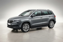 Skoda Karoq 2018– Boční nášlapy Allmond Black (2 ks, hliník) fotografie 1