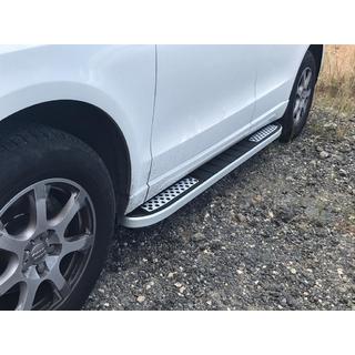 Boční nášlapy Tayga V2 (2 ks, hliník) Audi Q5 2008–2017 fotografie 1