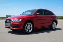 Audi Q3 2011–2019 Boční nášlapy Maya Red (2 ks, hliník) fotografie 1