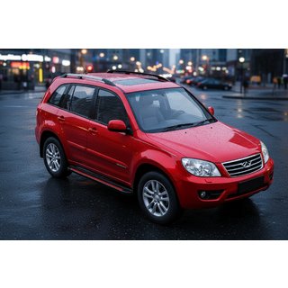 Boční nášlapy Maya Red (2 ks, hliník) Chery Tiggo 1 2005–2016 fotografie 1