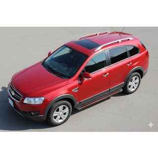 Boční prahy Maya Red (2 ks, hliník) Chevrolet Captiva 2006–2019 fotografie 1