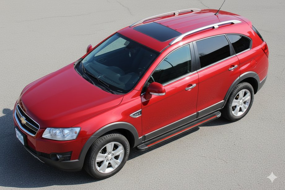 Chevrolet Captiva 2006–2019 Boční prahy Maya Red (2 ks, hliník) 2006–2015 Image
