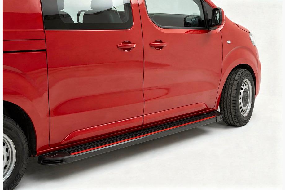 Citroen Jumpy/Dispatch 2017– Boční nášlapy Maya Red (2 ks, hliník) Image