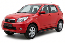Daihatsu Terios 2006–2017 Boční nášlapy Maya Red (2 ks, hliník) fotografie 1