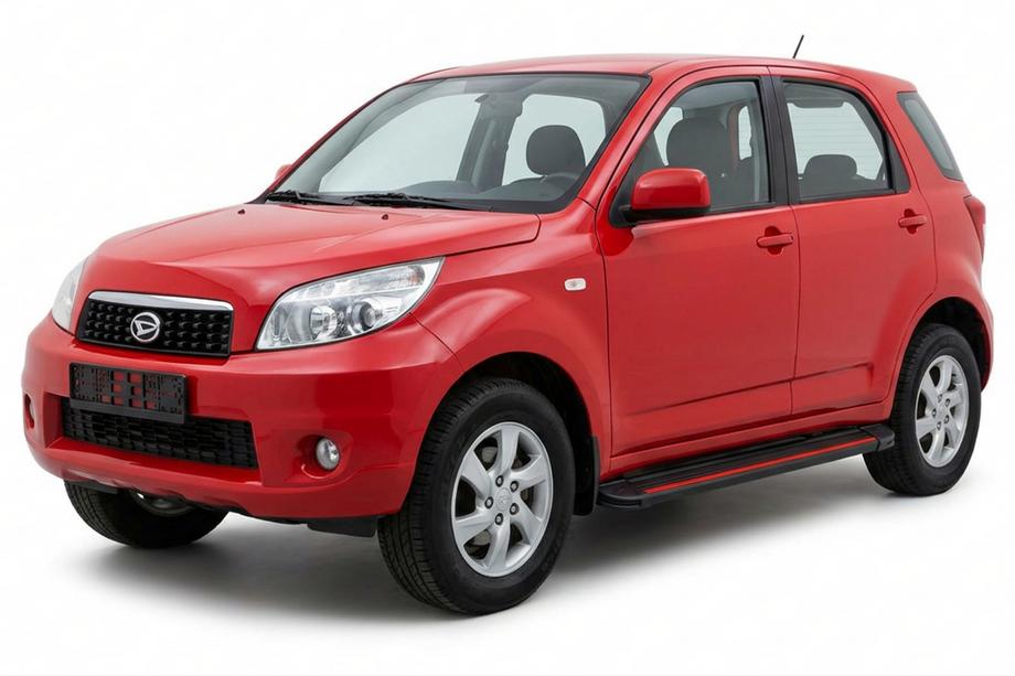 Daihatsu Terios 2006–2017 Boční nášlapy Maya Red (2 ks, hliník) Image