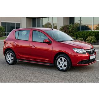 Boční nášlapy Maya Red (2 ks, hliník) fotografie 1
