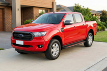 Ford Ranger 2011–2022 Boční nášlapy Maya Red (2 ks, hliník) fotografie 1