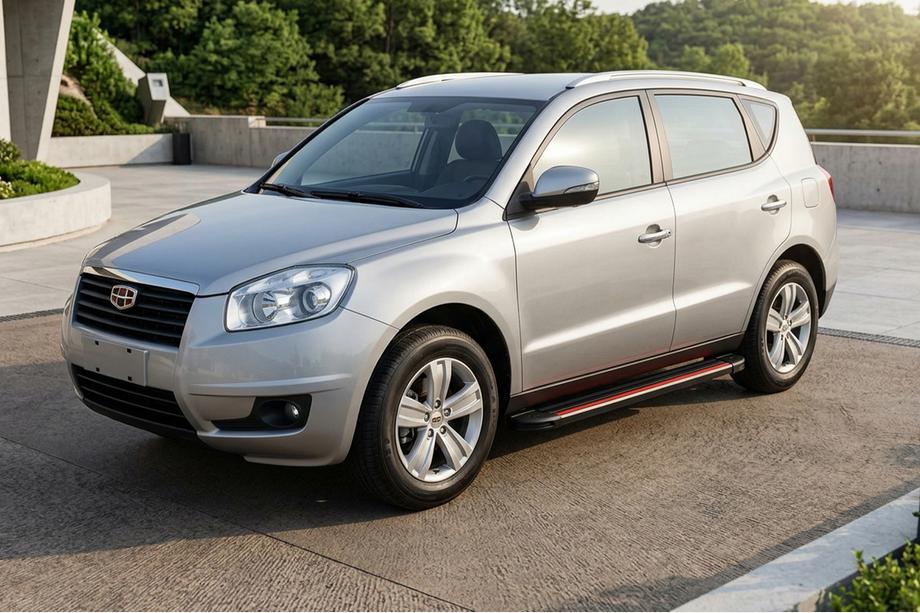 Geely Emgrand X7 2011– Boční nášlapy Maya Red (2 ks, hliník) Image
