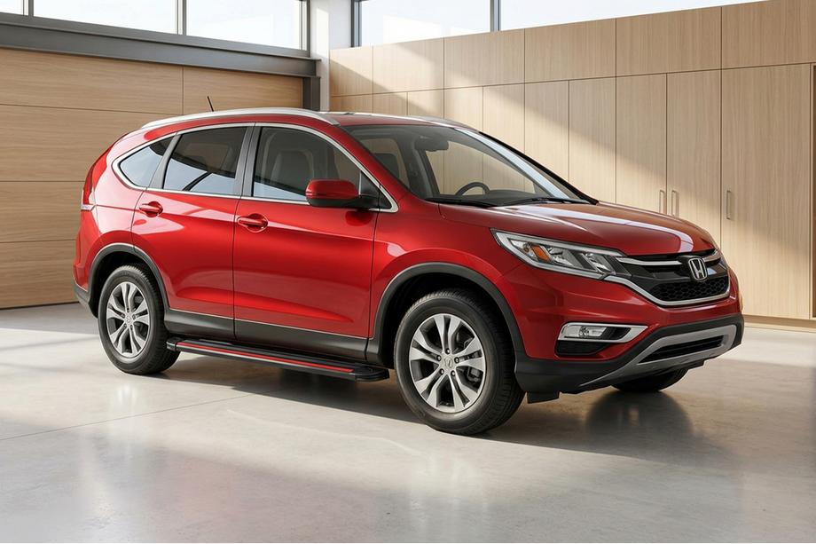 Honda CRV 2012–2016 Boční nášlapy Maya Red (2 ks, hliník) Image