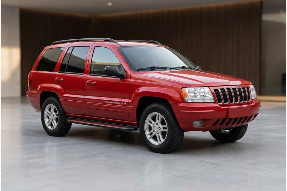 Jeep Grand Cherokee WJ 1999–2004 Boční nášlapy Maya Red (2 ks, hliník) Image
