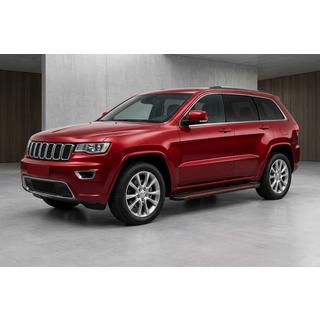 Boční nášlapy Maya Red (2 ks, hliník) Jeep Grand Cherokee WK2 2010–2021 fotografie 1