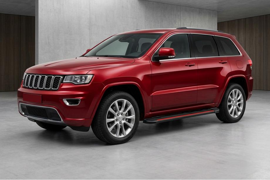 Jeep Grand Cherokee WK2 2010–2021 Boční nášlapy Maya Red (2 ks, hliník) Image