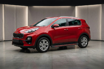 Kia Sportage 2015–2021 Boční nášlapy Maya Red (2 ks, hliník) fotografie 1