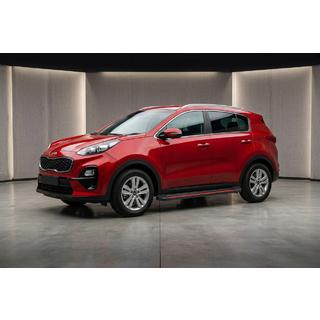 Boční nášlapy Maya Red (2 ks, hliník) Kia Sportage 2015–2021 fotografie 1