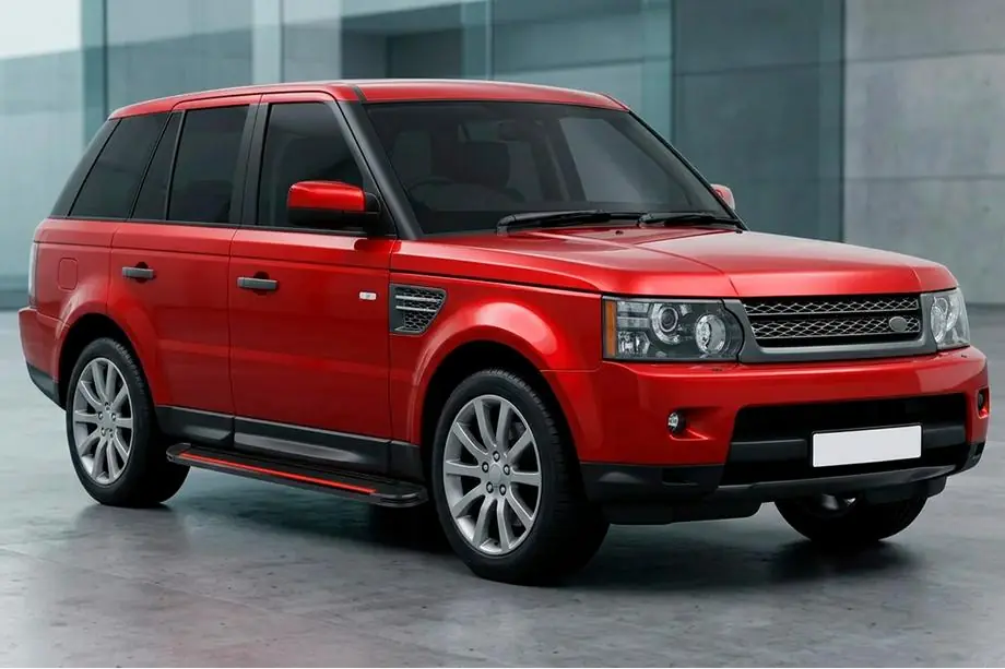 Range Rover Sport 2005–2013 Boční nášlapy Maya Red (2 ks, hliník) Image