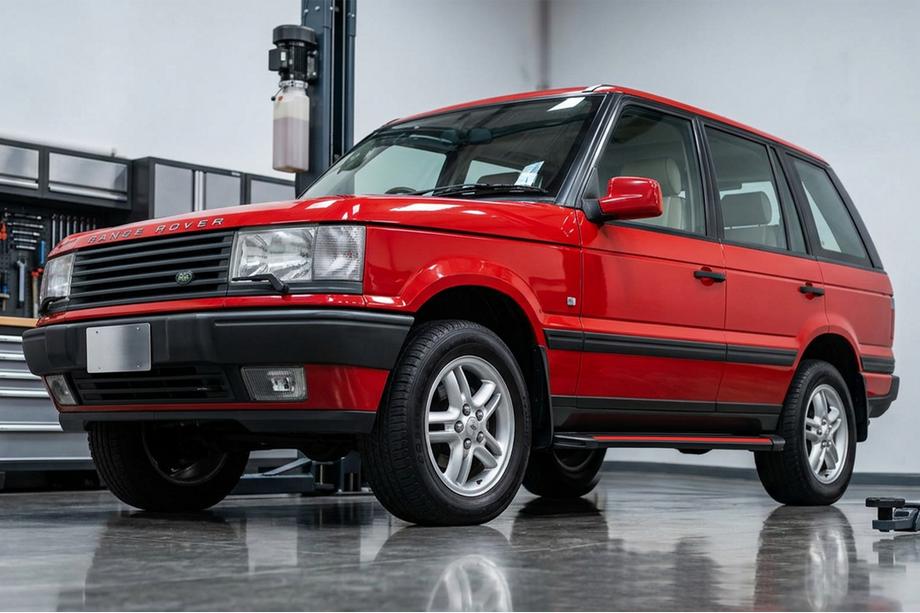 Range Rover II P38A 1997–2002 Boční nášlapy Maya Red (2 ks, hliník) Image